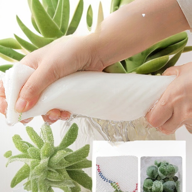 다용도 매직행주 다용도 클렌징 수건 두껍고 두꺼운 행주 테이블 기름 묻히지 않는 행주 레인보우 수건 세척이 용이한 순면 거즈 행주