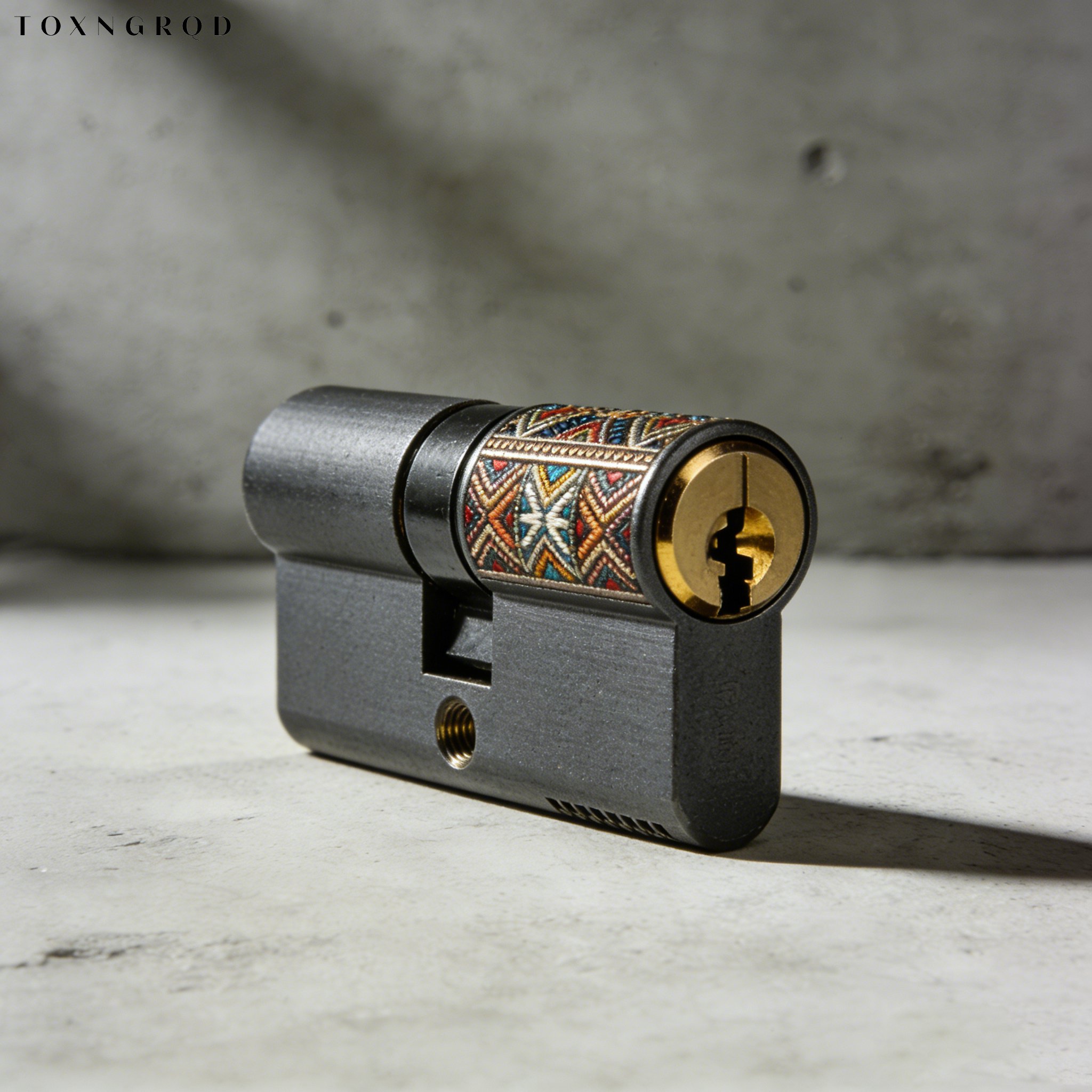 Cilindro de cerradura de puerta antirrobo universal, material de núcleo de cobre