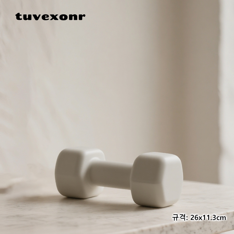 사각 덤벨 5개 구성으로 다양한 운동 가능