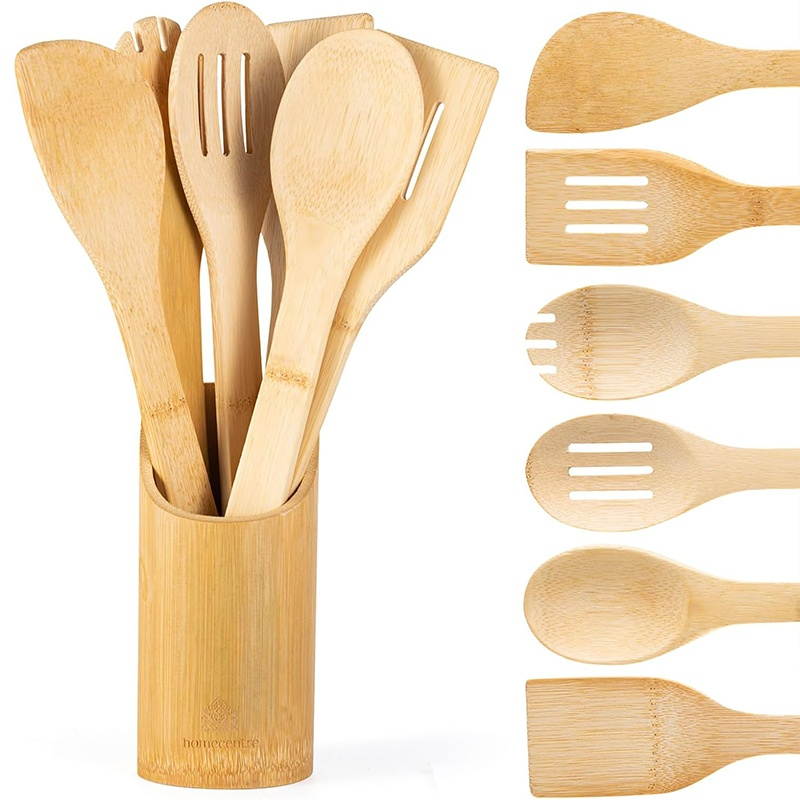 天然木製廚房用具套裝