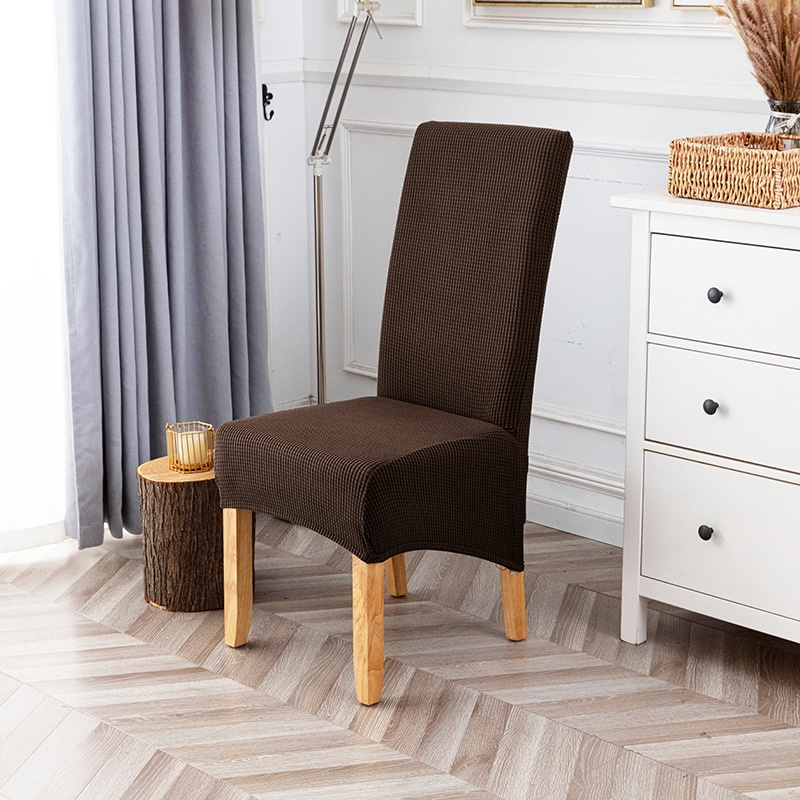 Waterproof Stretchable Velvet Chair Cover Dining Chair Protector