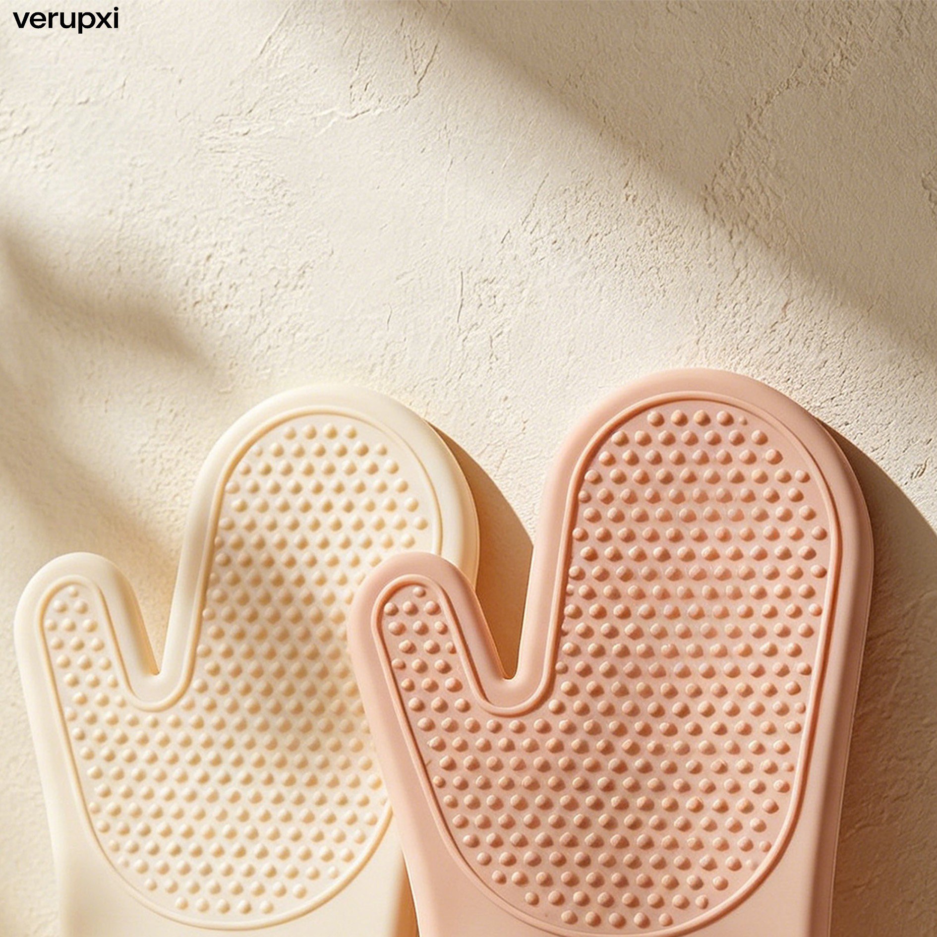 Silicone Heat-Resistant Gloves (4 Pairs)