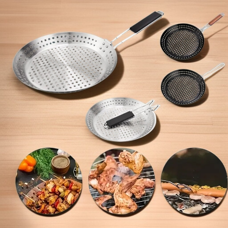 Foldable Handle Grill Pan