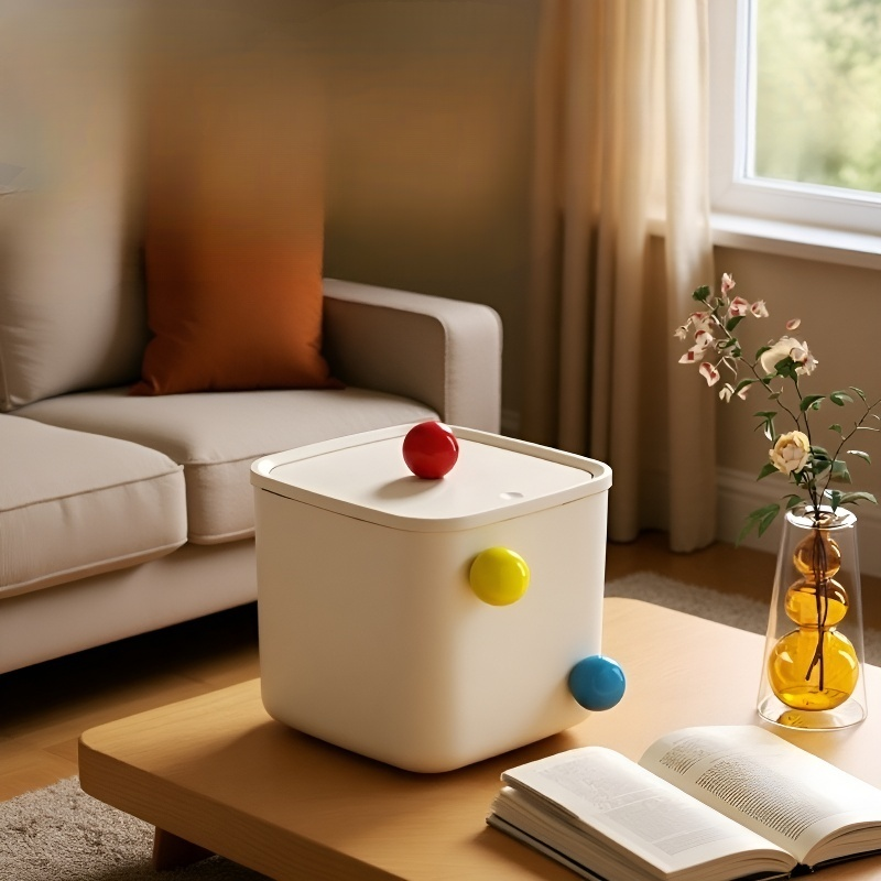 Cubo organizador multifuncional con diseño moderno