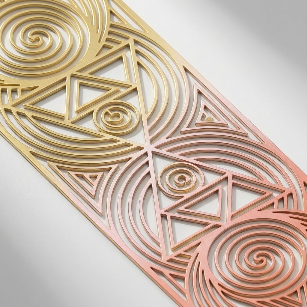 ที่คั่นหนังสือโลหะฉลุลายสไตล์วินเทจ (แพ็ค 5 ชิ้น)