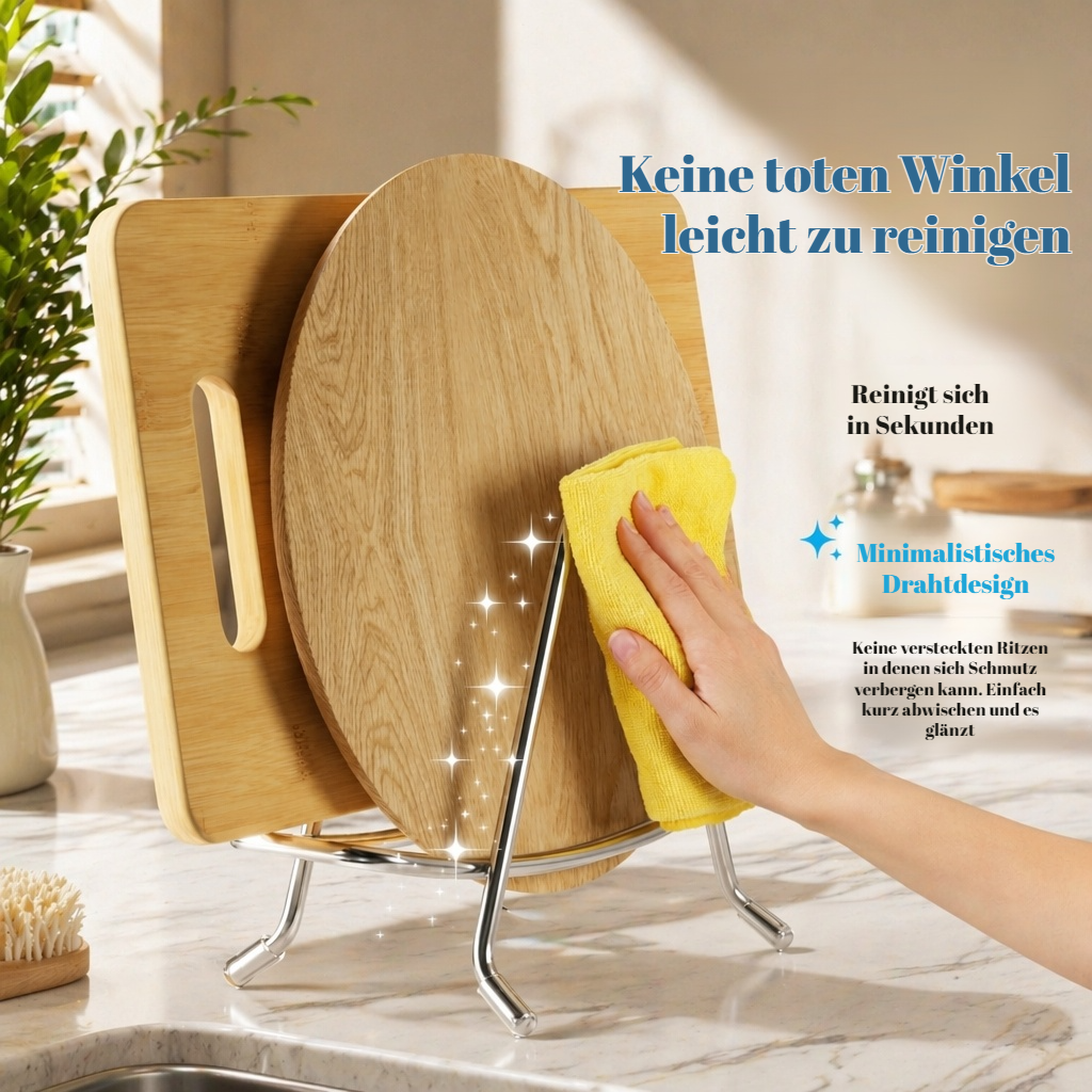 Stabiler und moderner Schneidebretthalter für jede Küche
