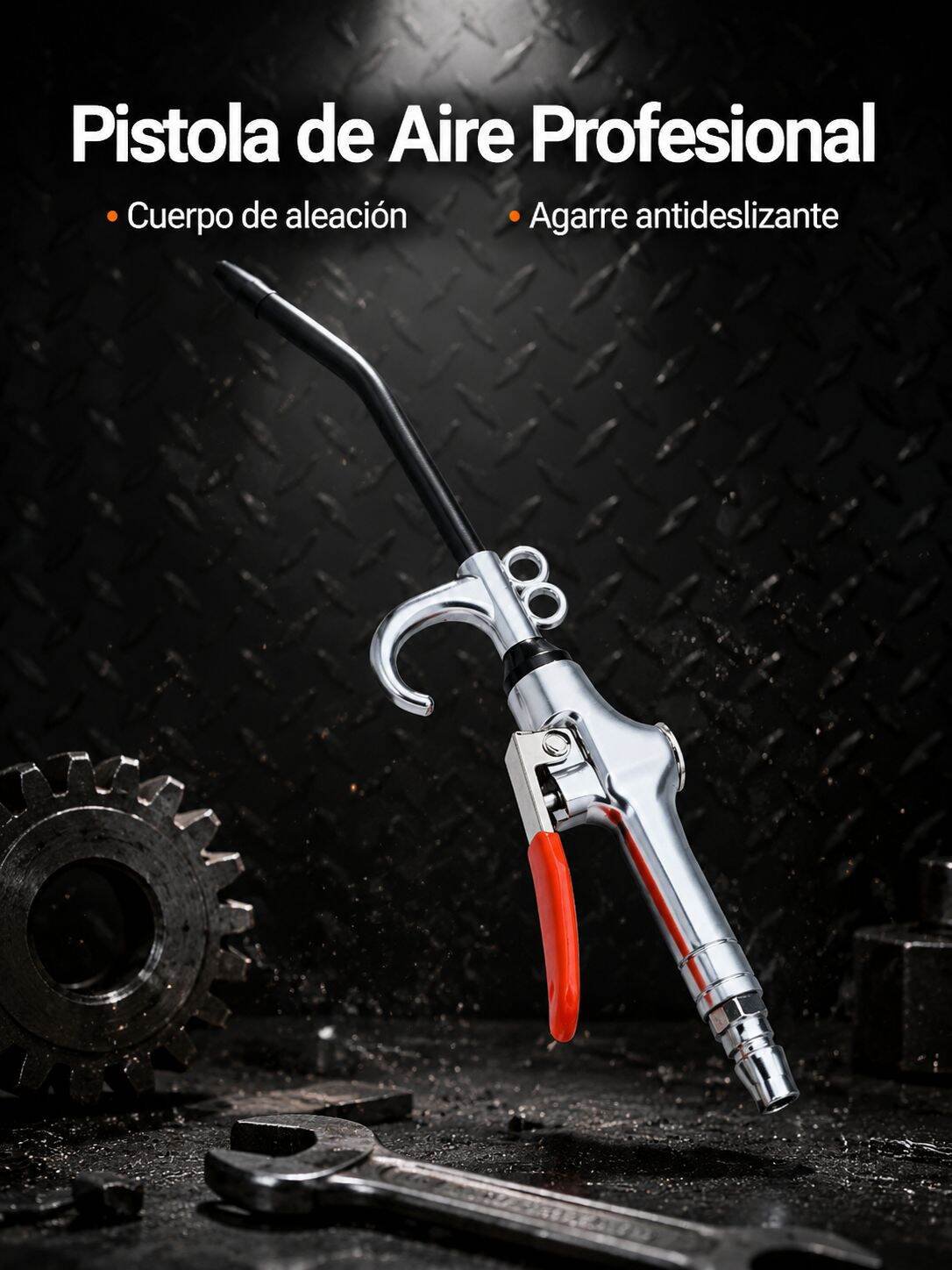 Pistola de aire comprimido de alta presión y potencia
