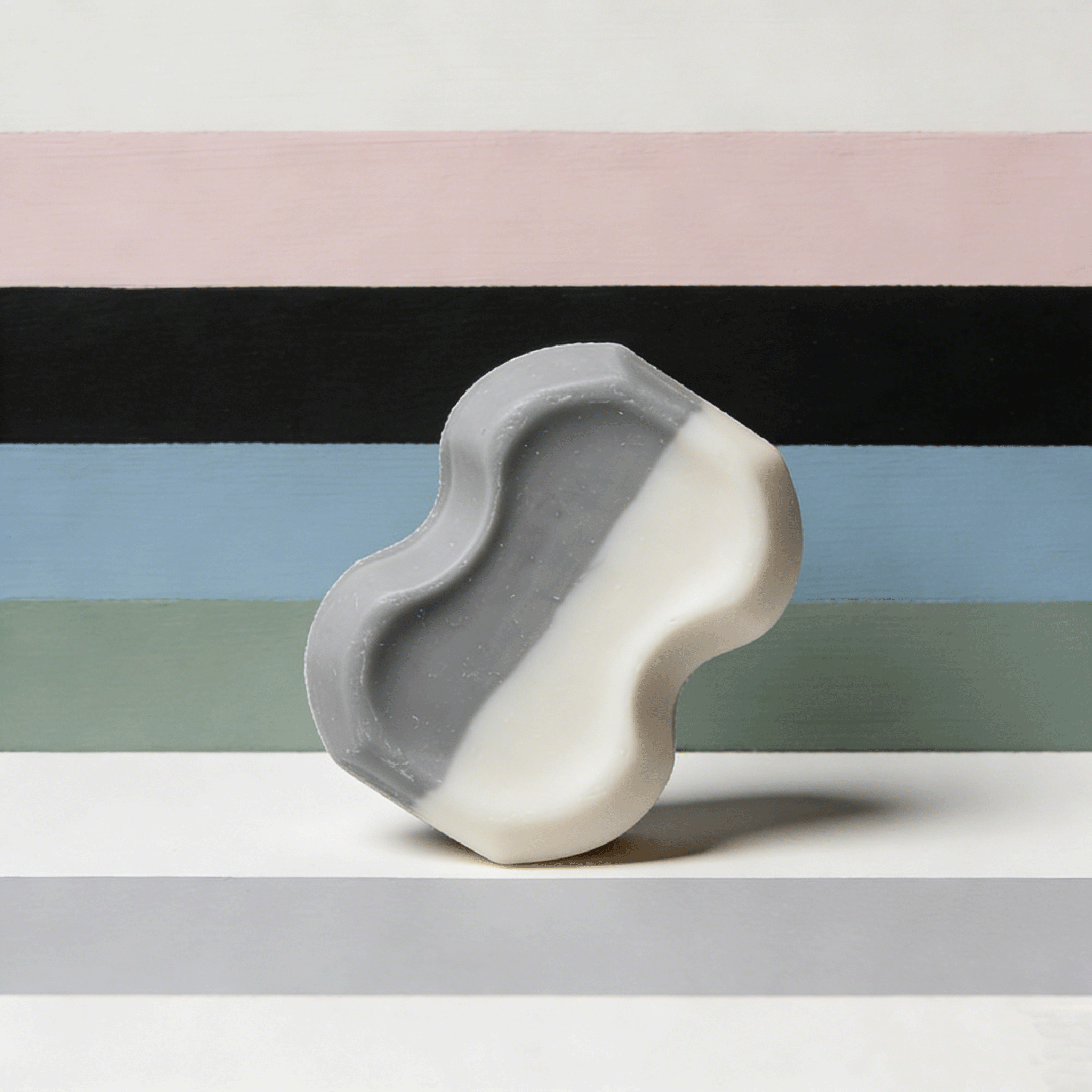 Color Block Handmade Soap Set (Pack of 5)