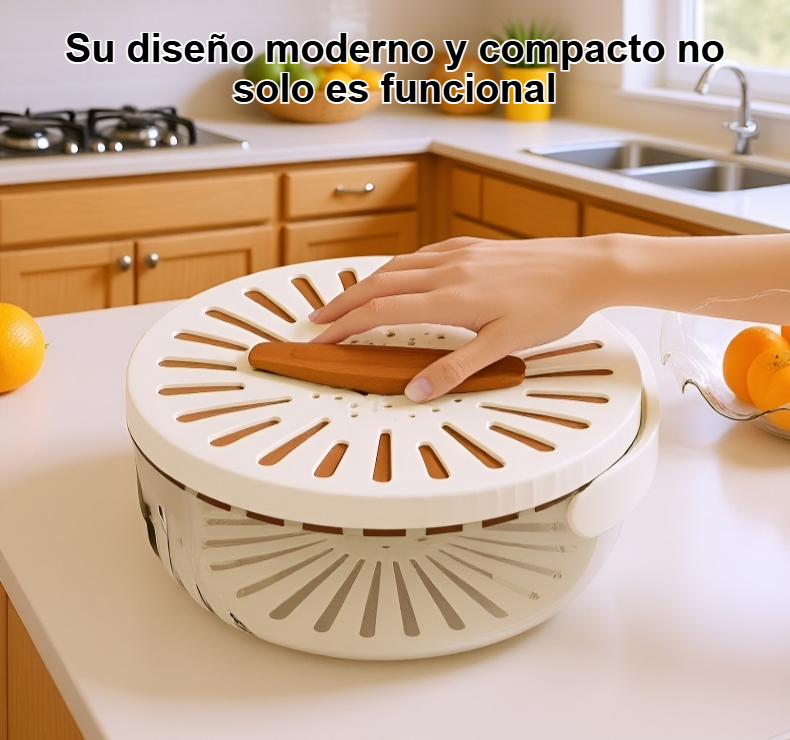 Detalle de la tapa de la cesta de drenaje