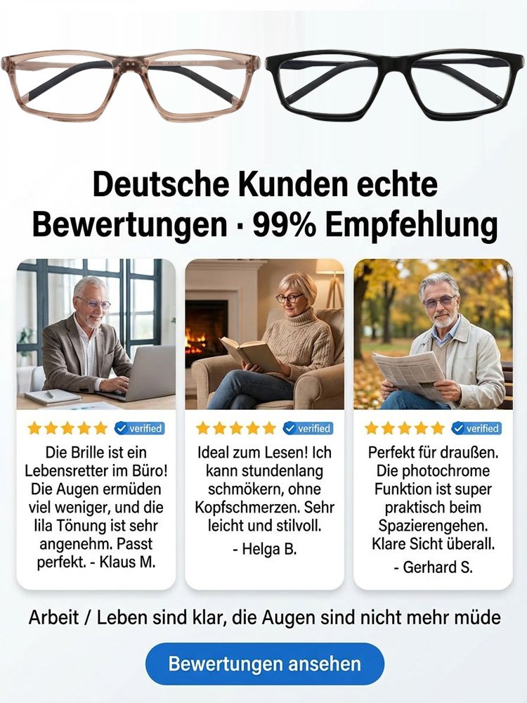 Die intelligente Brille mit Autofokus, entwickelt von einer jahrhundertalten Brillenmanufaktur!