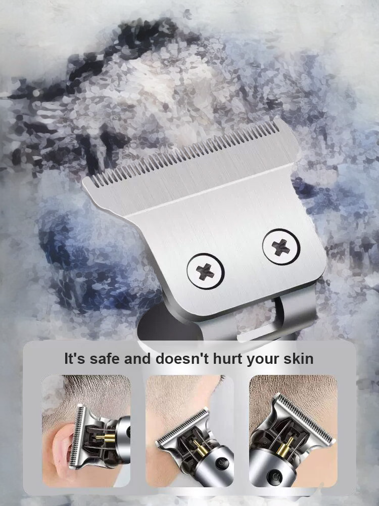 Electric oil head carving hair clipper