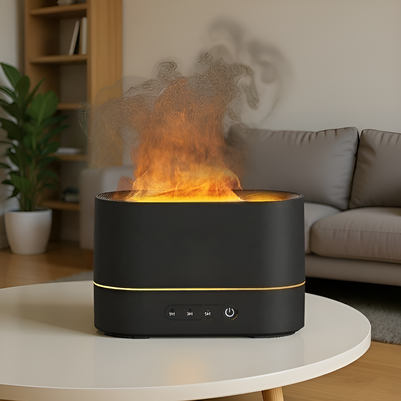 リアル炎加湿器