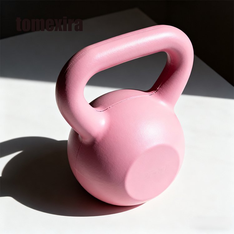 Dámská fitness tvarující kettlebell růžová pro dívky