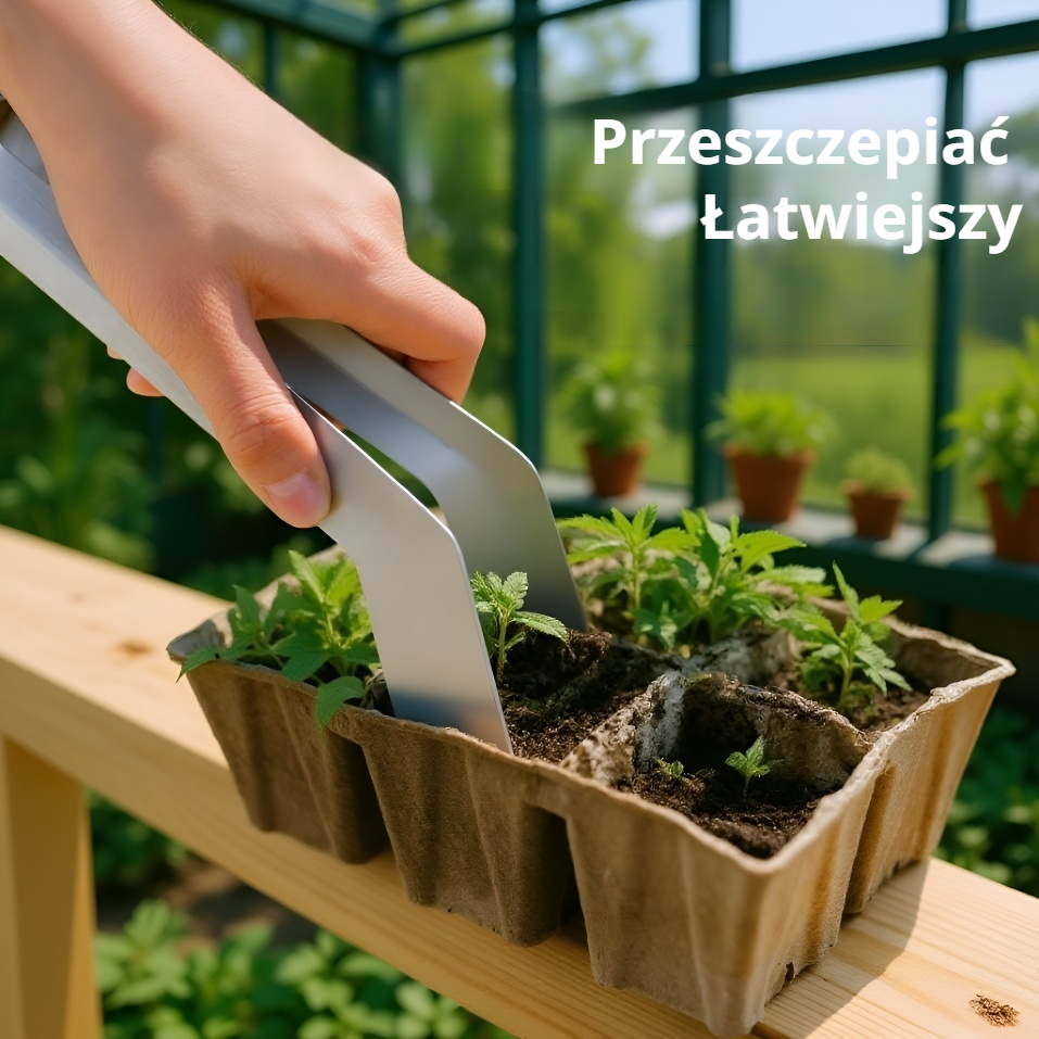 Wytrzymałe stalowe szczypce do pielęgnacji roślin