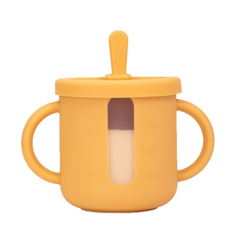  防摔透明刻度雙耳設計