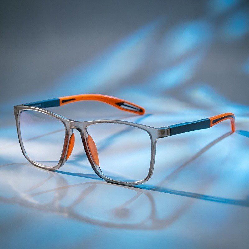 Modische Sport-Lesebrille aus Silikon