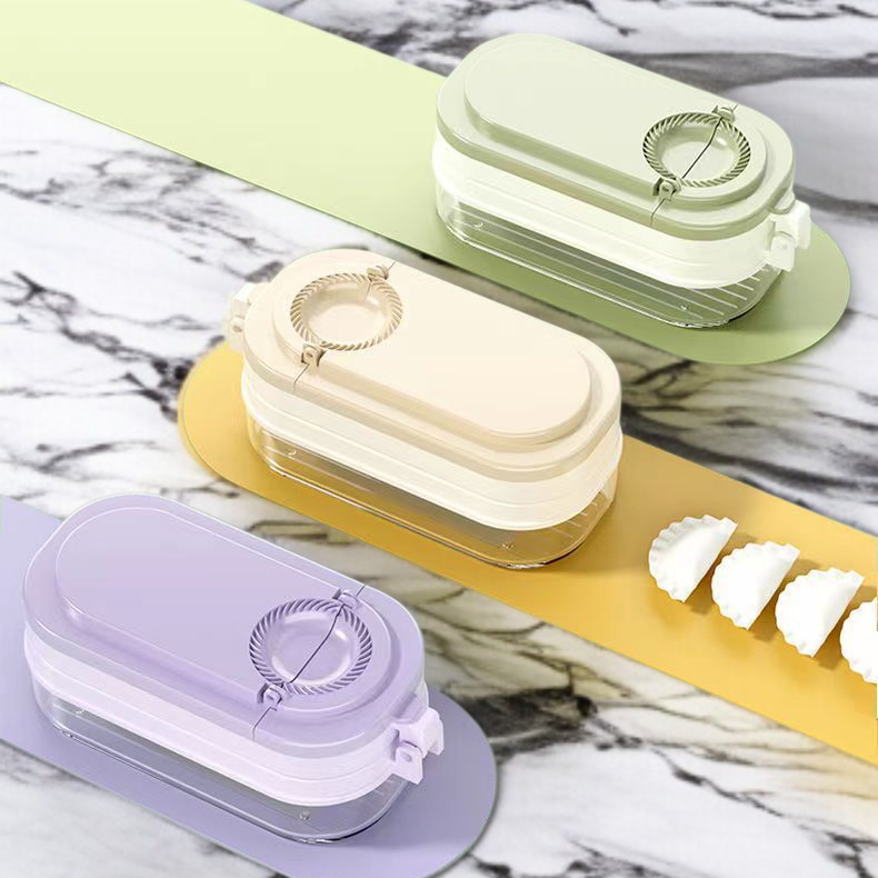 餃子の皮を押す&包む神器