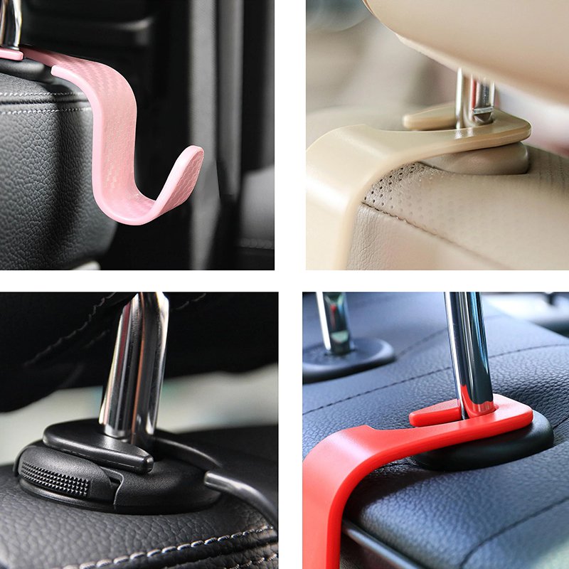 自動車シートヘッドレストフック