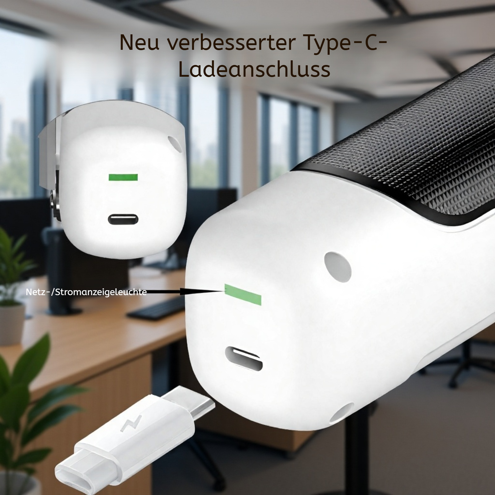 Elektrische Schere mit langlebigem Akku