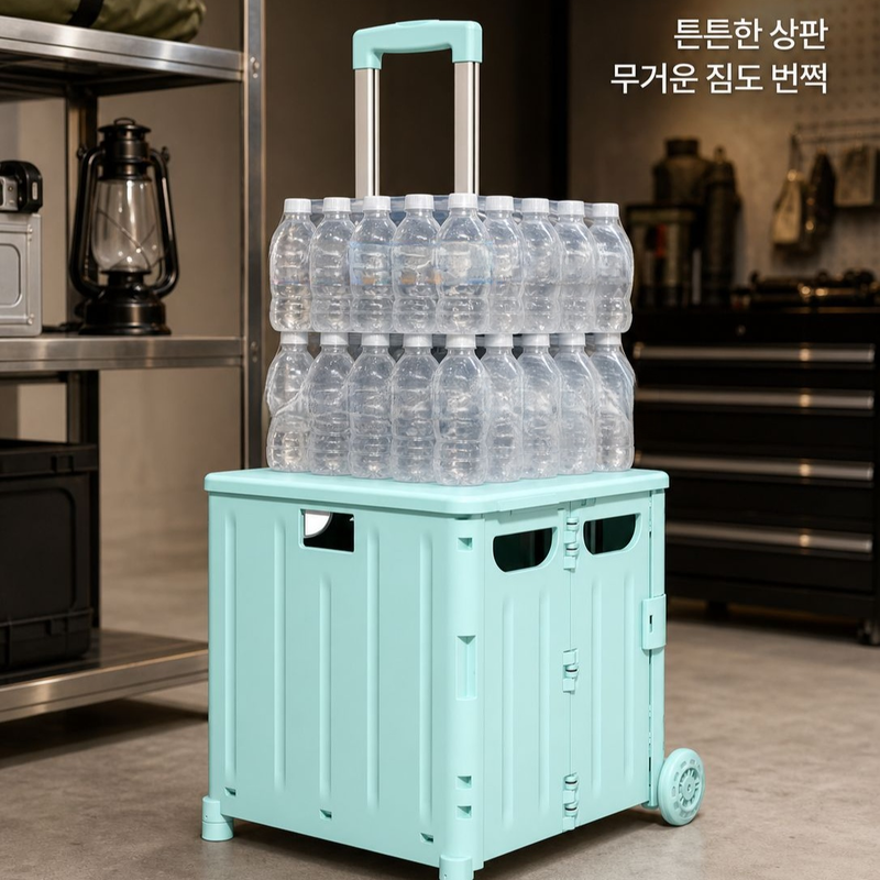 8바퀴 접이식 쇼핑카트, 손쉬운 운반 도우미