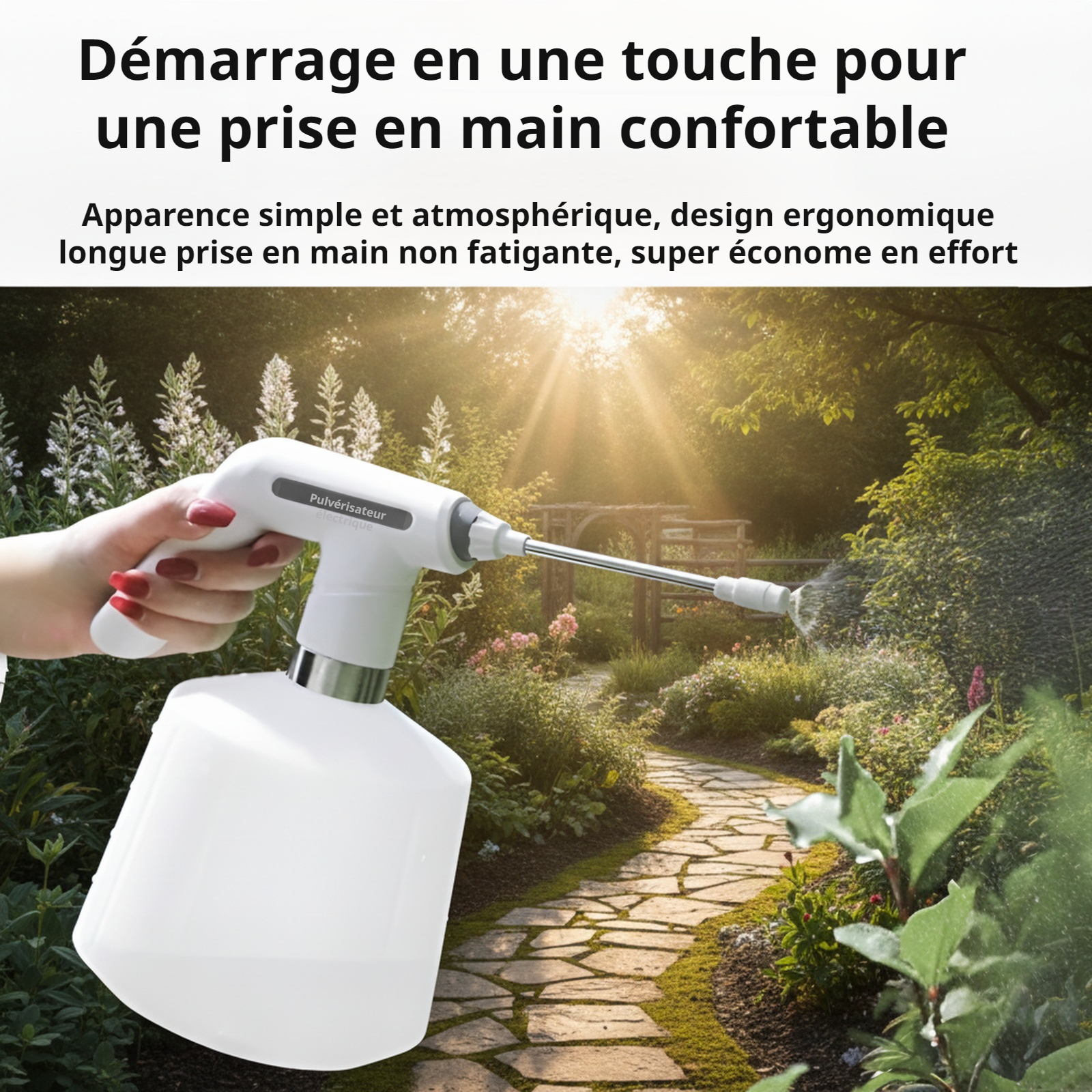 Pulvérisateur électrique pour plantes d'intérieur