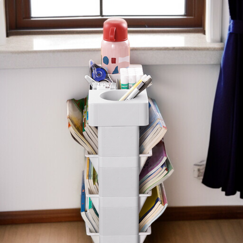 デスク シェルフ オーガナイザー 取り外し可能 文房具 本 収納 教室 収納棚