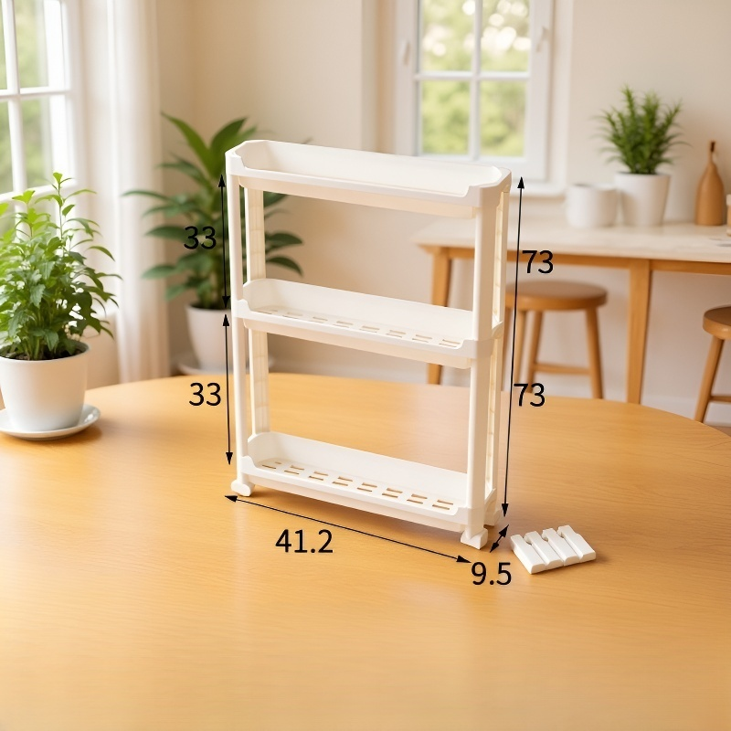 Étagère de rangement pour porte et sol de salle de bain