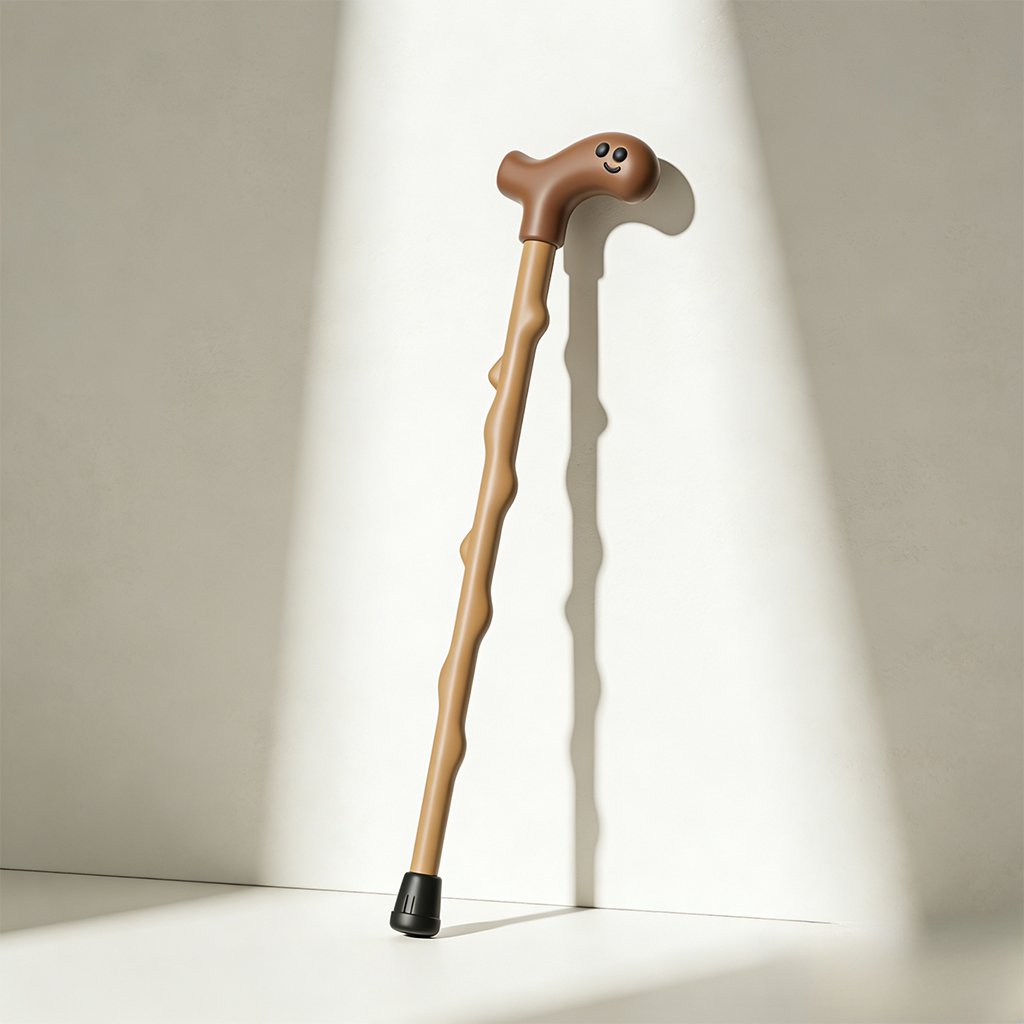 Anti-slip Shock Absorbing Hiking Stick