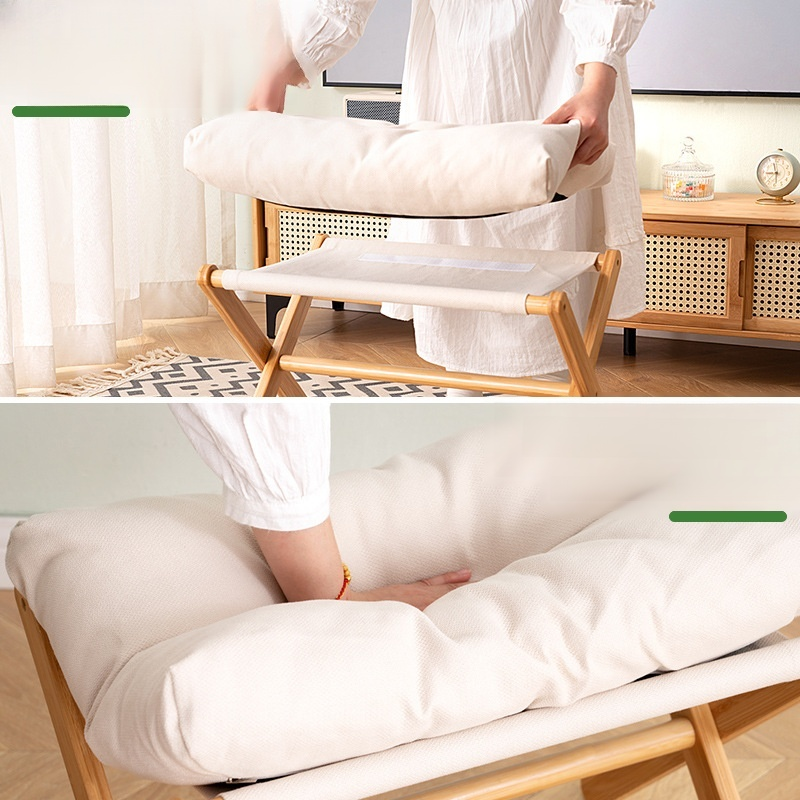 Portable Foldable Wooden Stool