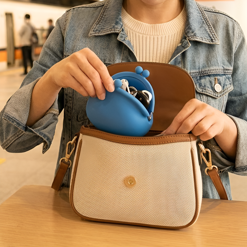 旅行防水化妝包零錢收納卡通化妝包