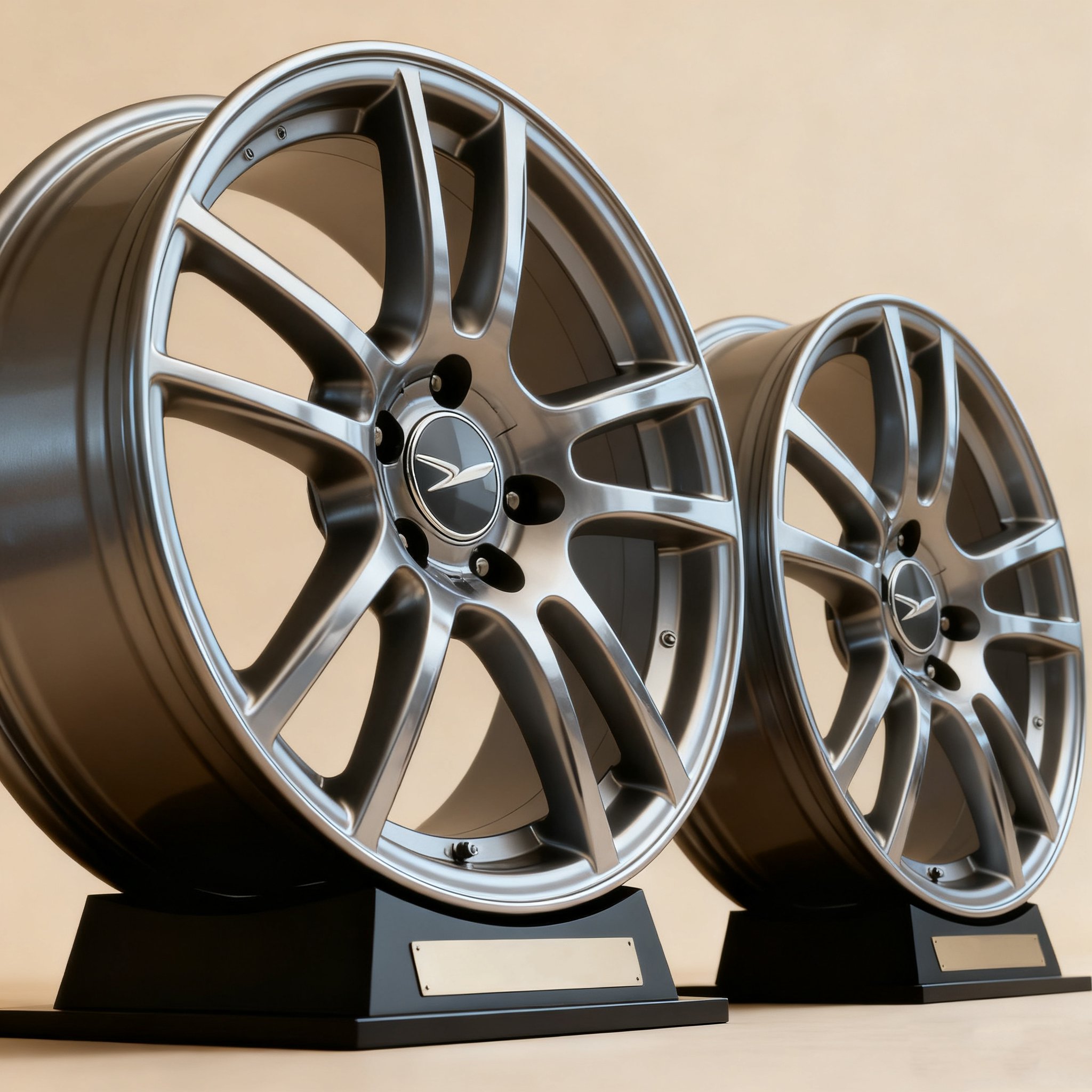 내구성 좋은 자동차 휠 허브 2개