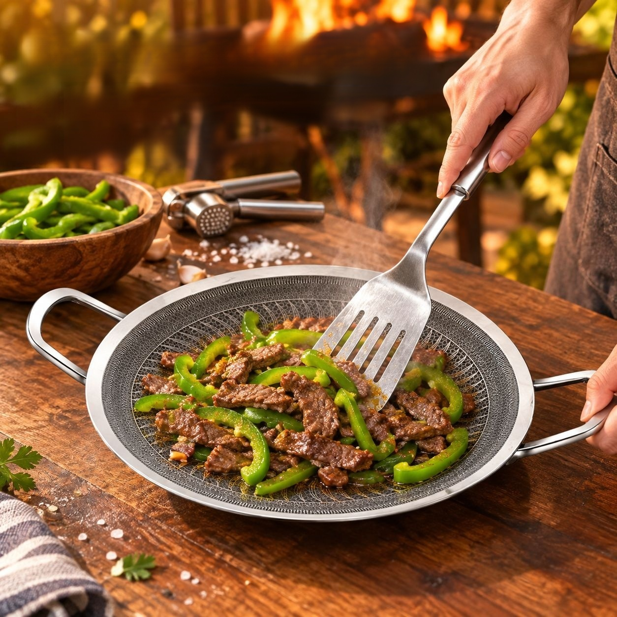 Sartén universal para cocina de inducción