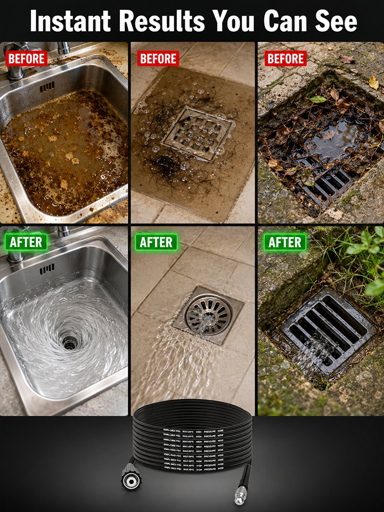 Hurricane-Level Professional Pipe Unclogging King