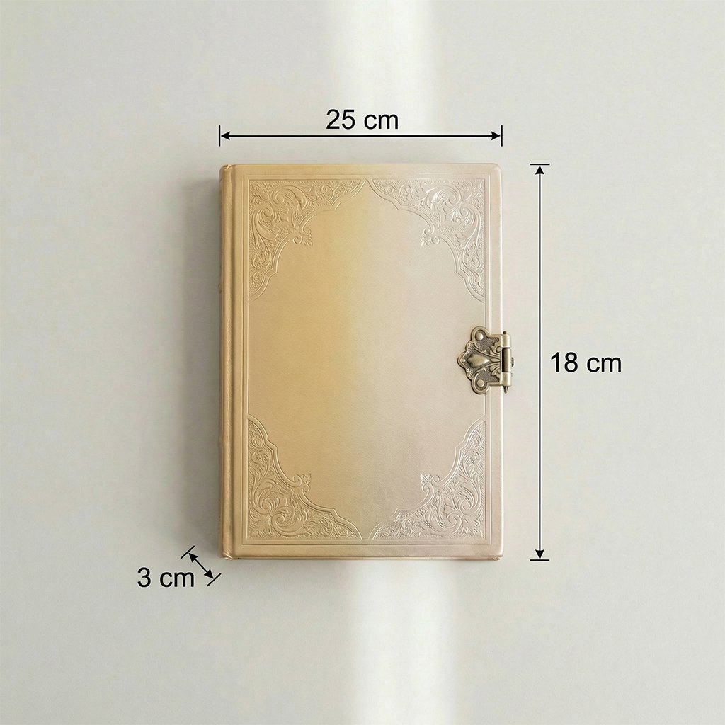 สมุดบันทึกสไตล์วินเทจ ขนาดพกพาง่าย