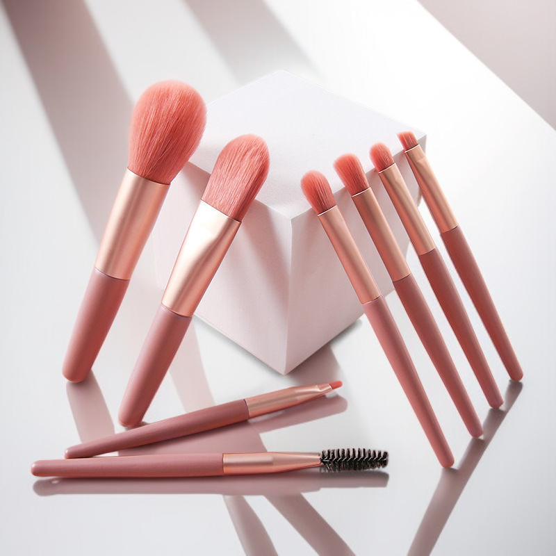 8개 미니 메이크업 브러시 세트