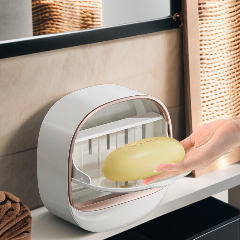 石鹸箱 壁掛け 軽量 高級 石鹸箱 ラック パンチフリー 石鹸箱 排水 洗濯 石鹸箱 便利