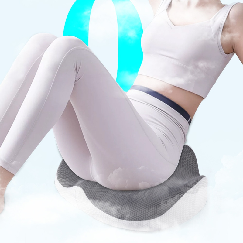 Long Sitting Anti-Slip Memory Foam Seat Cushion, Comfortable for Home and Office Use