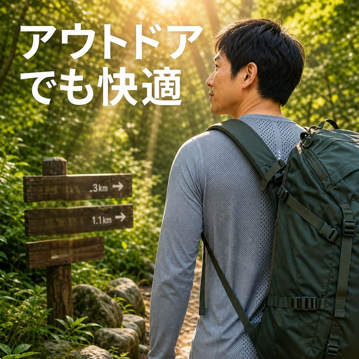 速乾通気性登山ランニングウェア