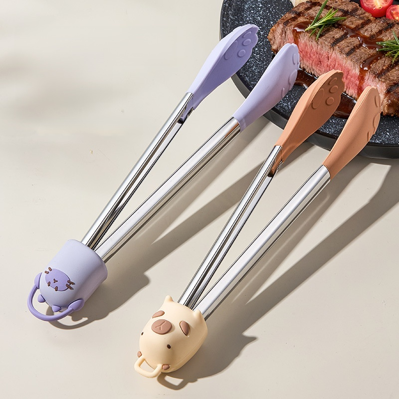 คีบอาหารสแตนเลสสตีล