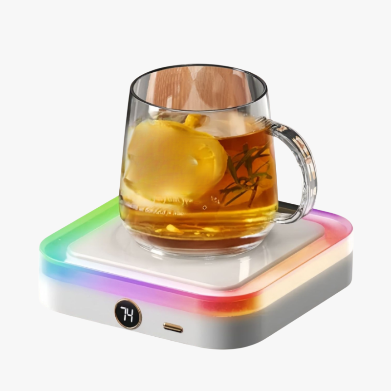 Calentador de tazas multifuncional para varias bebidas, recomendado como regalo de Navidad