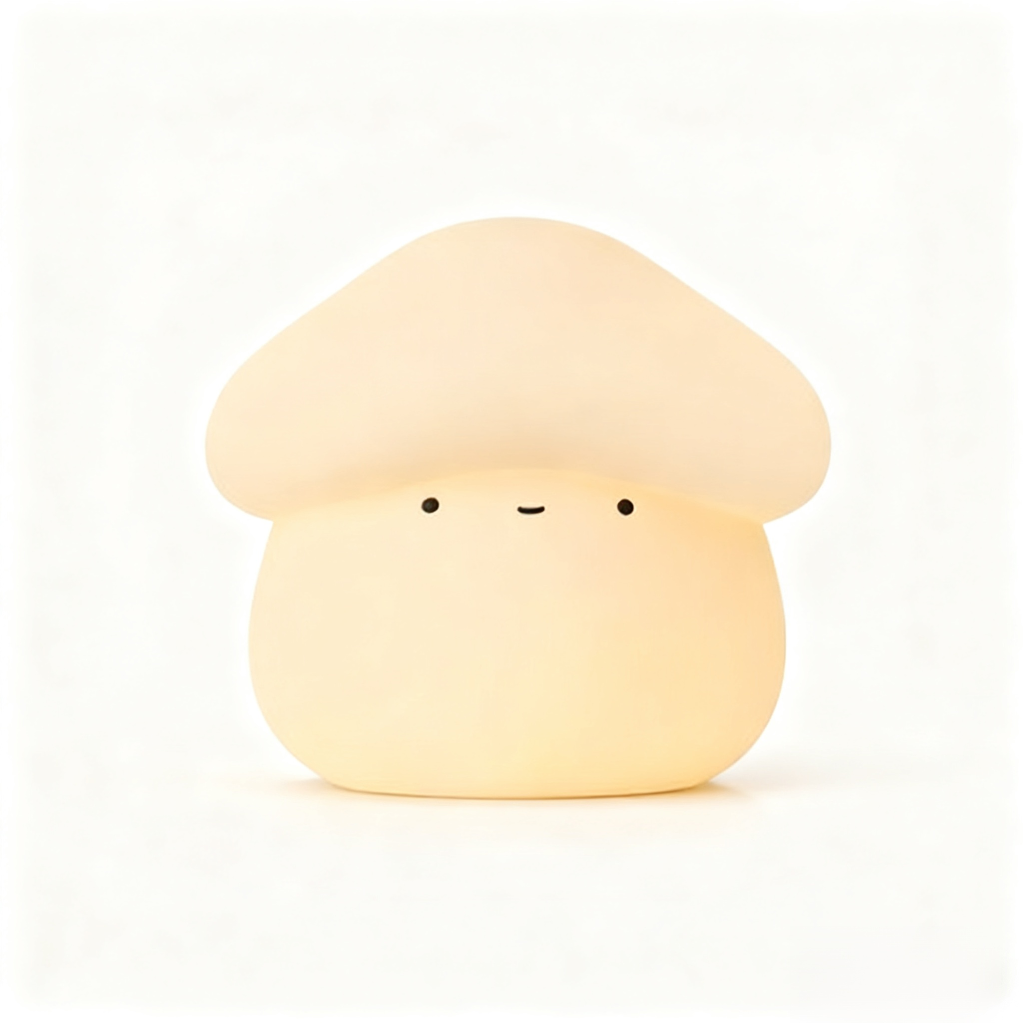 โคมไฟซิลิโคนรูปเห็ด พร้อมช่องชาร์จ USB ตั้งเวลา และหรี่แสงได้