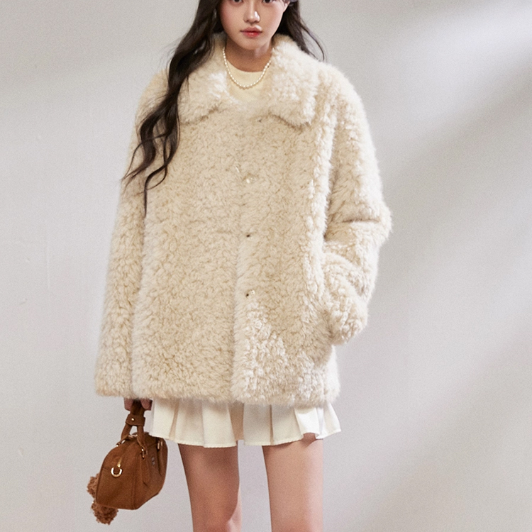 もこもこフリースジャケット