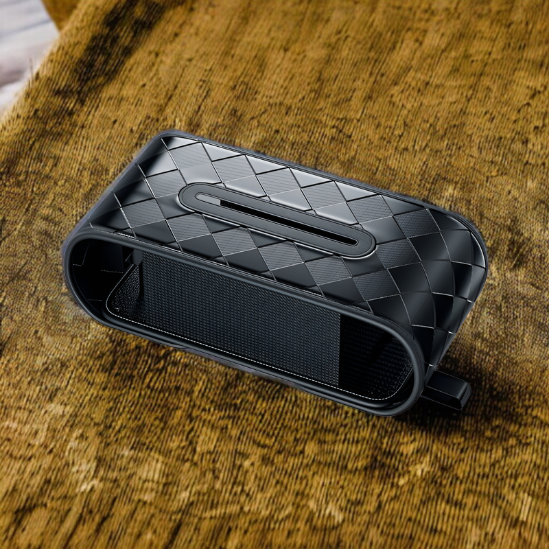 車用ティッシュボックス 車用ティッシュボックス 車用ティッシュボックス クリエイティブな多機能伸縮性ベルト レザーサンバイザー シートバック収納