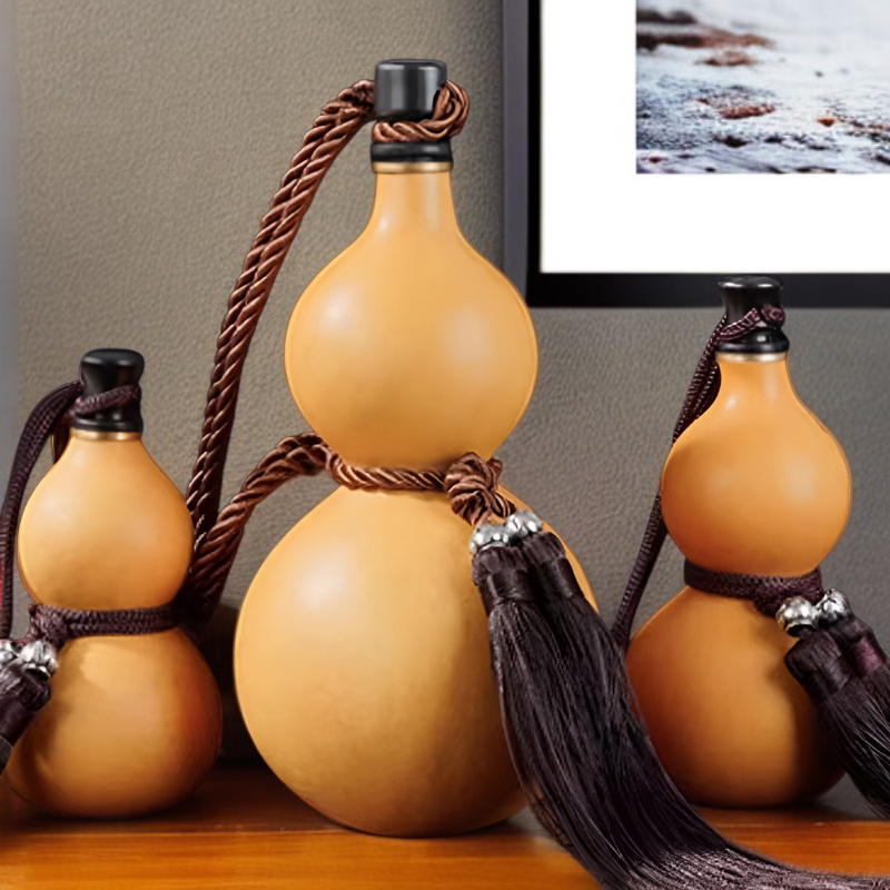 قارورة نبيذ عتيقة مقاومة للتسرب من الشمع النحلي، سهلة الحمل للاستخدام الخارجي