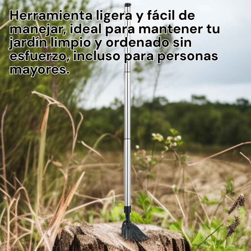 Arrancador de malas hierbas con garra de aluminio