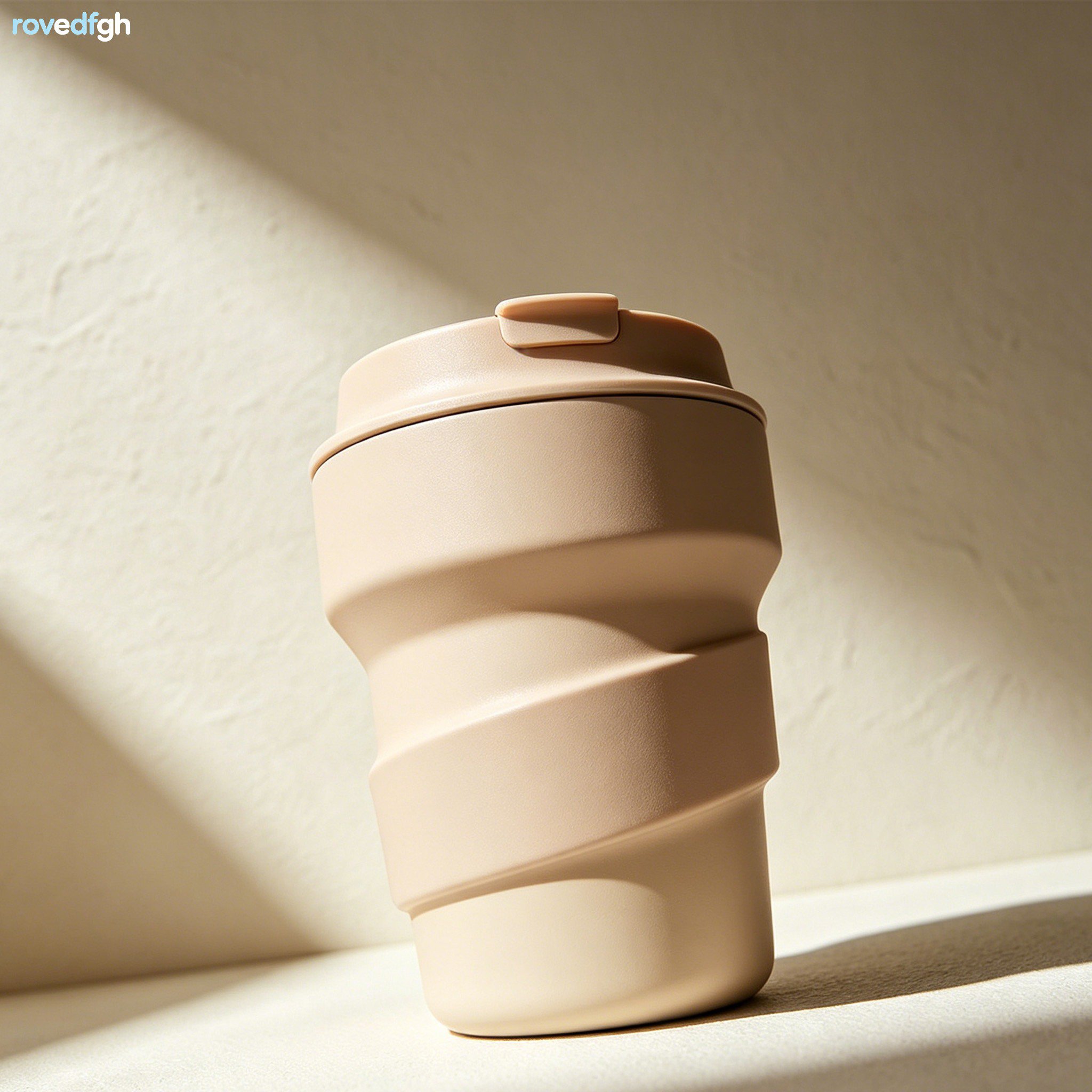 식품 등급 접이식 여행용 머그컵 전체 이미지