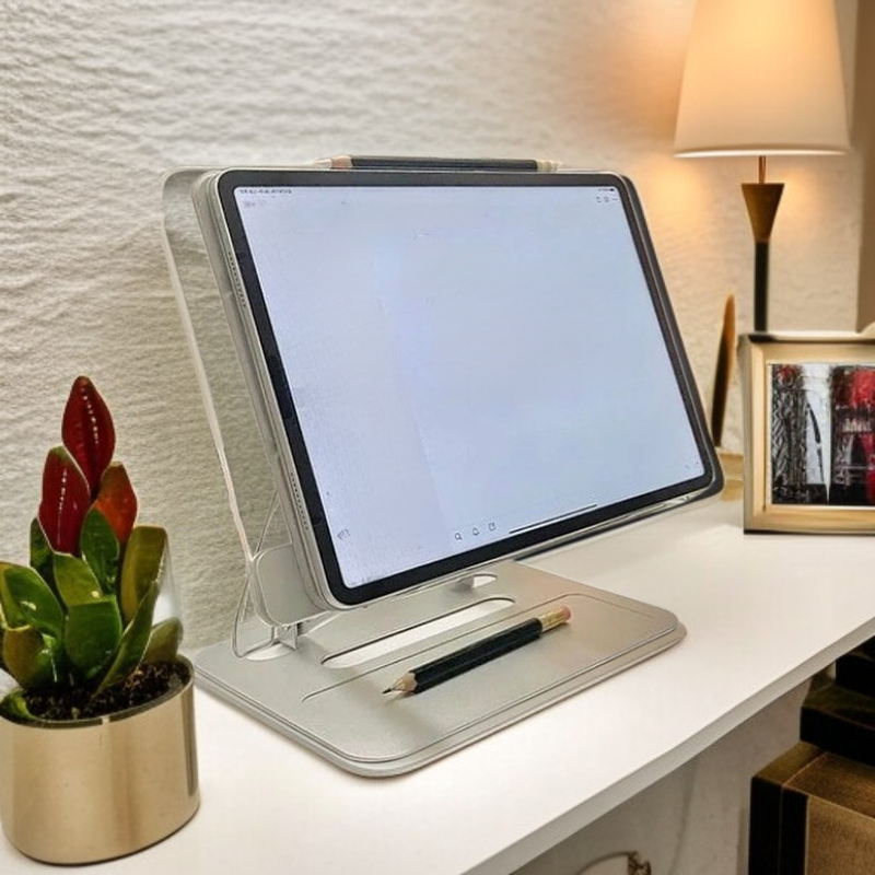 多機能アクリル読書スタンド