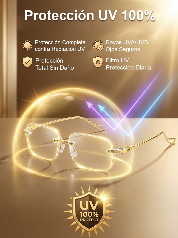 Gafas de presbicia HD con zoom inteligente, protección contra radiación y antifatiga.