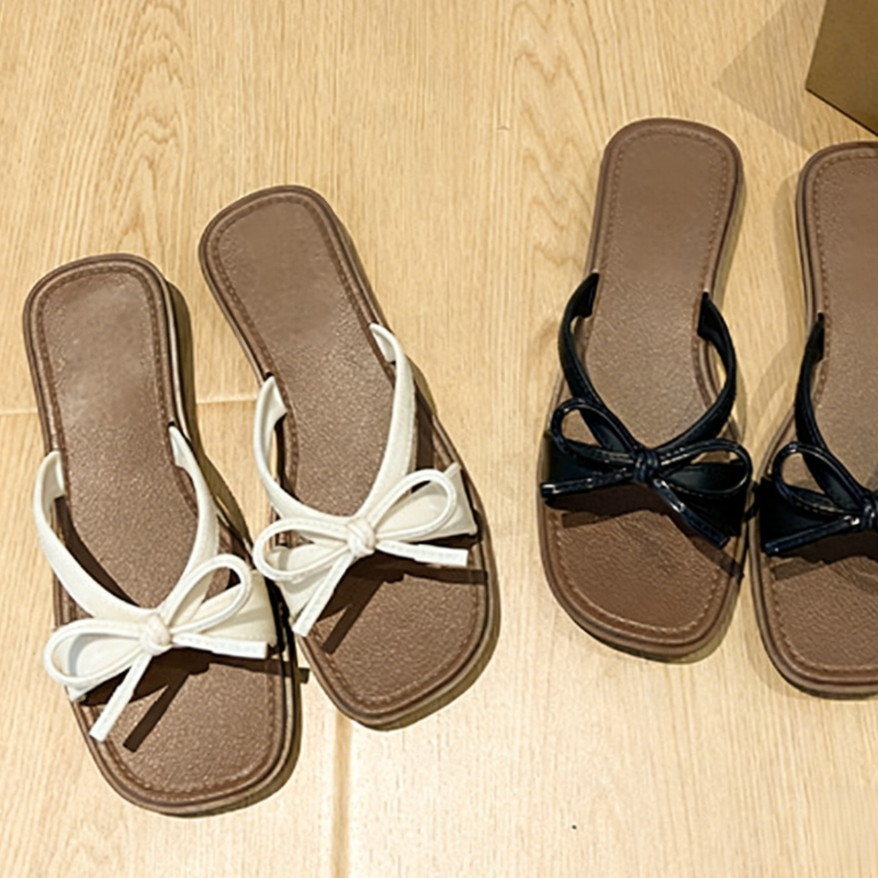 Bowknot Home Slippers