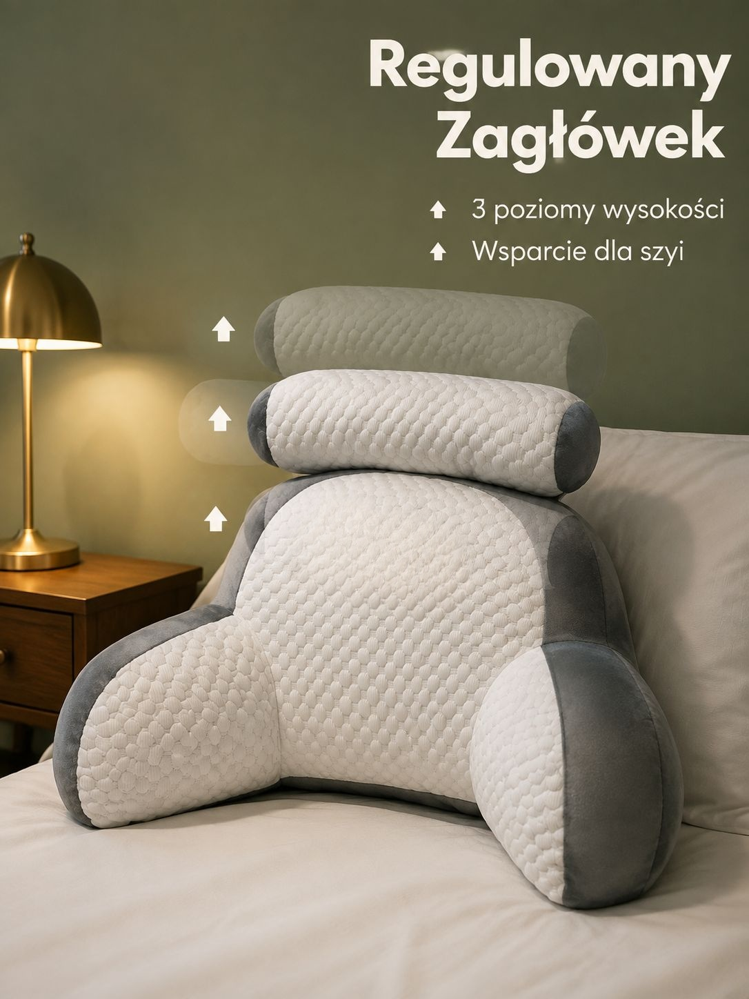 Chłodząca poduszka ortopedyczna na kark